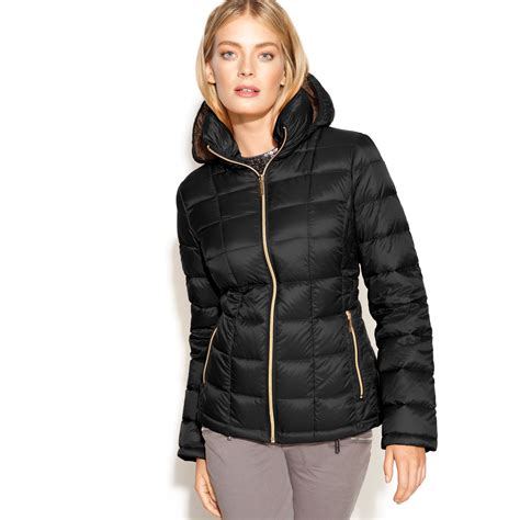 michael kors hooded down coat|michael kors original.